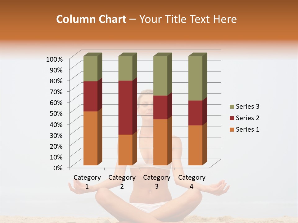 Relaxing Cute People PowerPoint Template