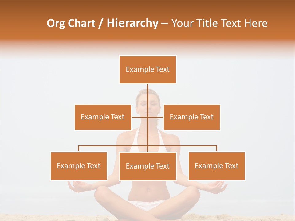 Relaxing Cute People PowerPoint Template