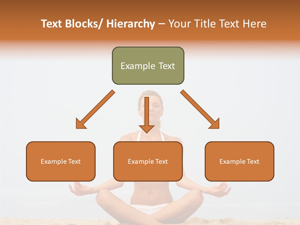 Relaxing Cute People PowerPoint Template