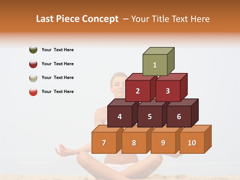 Relaxing Cute People PowerPoint Template