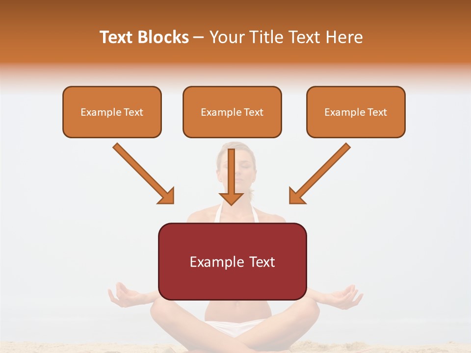 Relaxing Cute People PowerPoint Template
