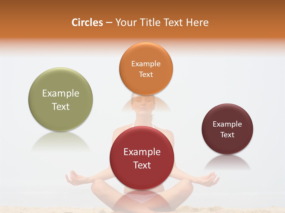 Relaxing Cute People PowerPoint Template