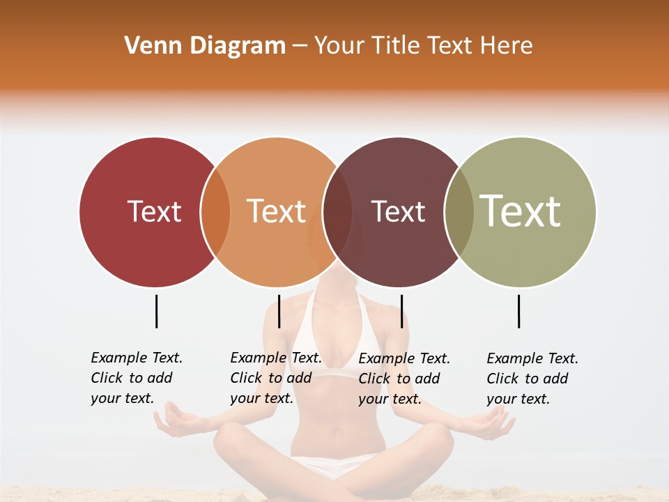 Relaxing Cute People PowerPoint Template