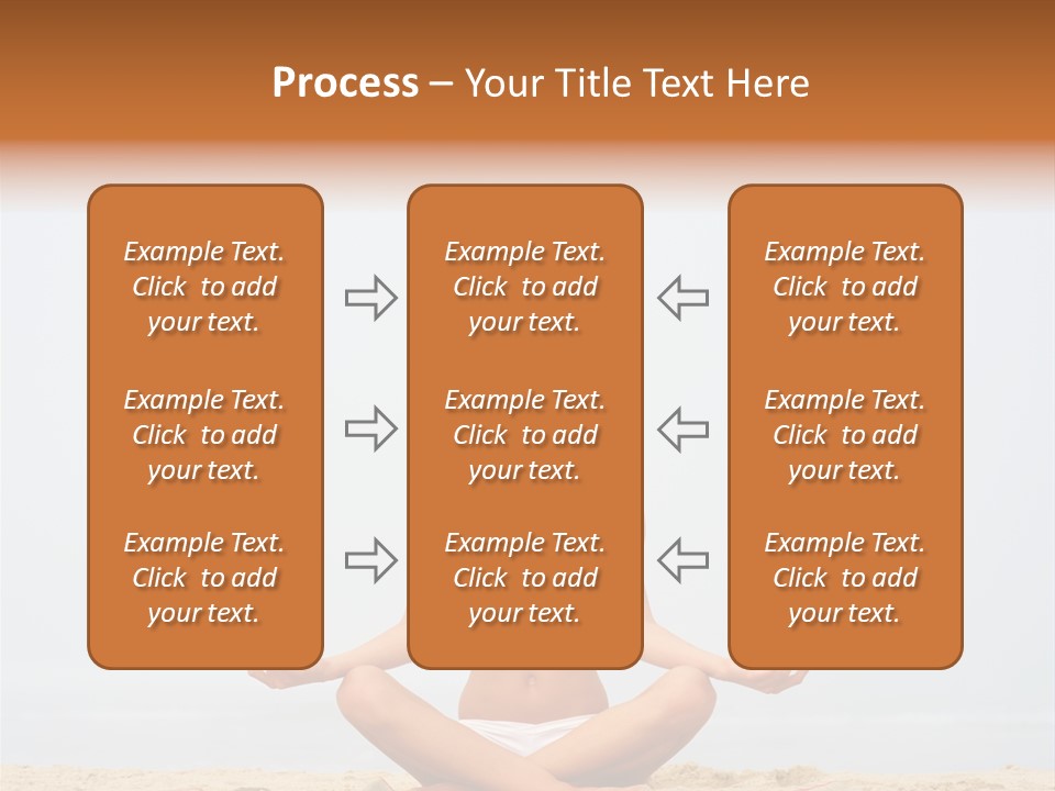 Relaxing Cute People PowerPoint Template
