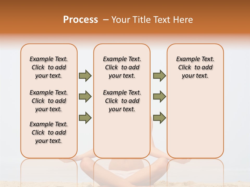 Relaxing Cute People PowerPoint Template