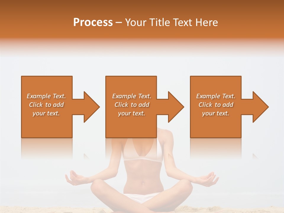 Relaxing Cute People PowerPoint Template