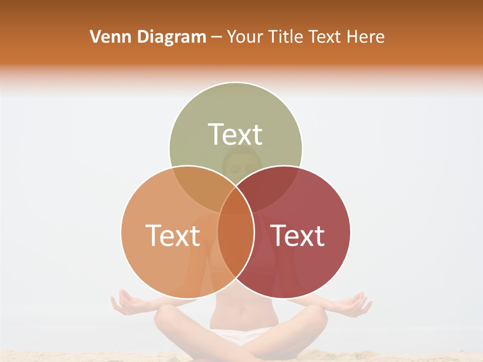 Relaxing Cute People PowerPoint Template