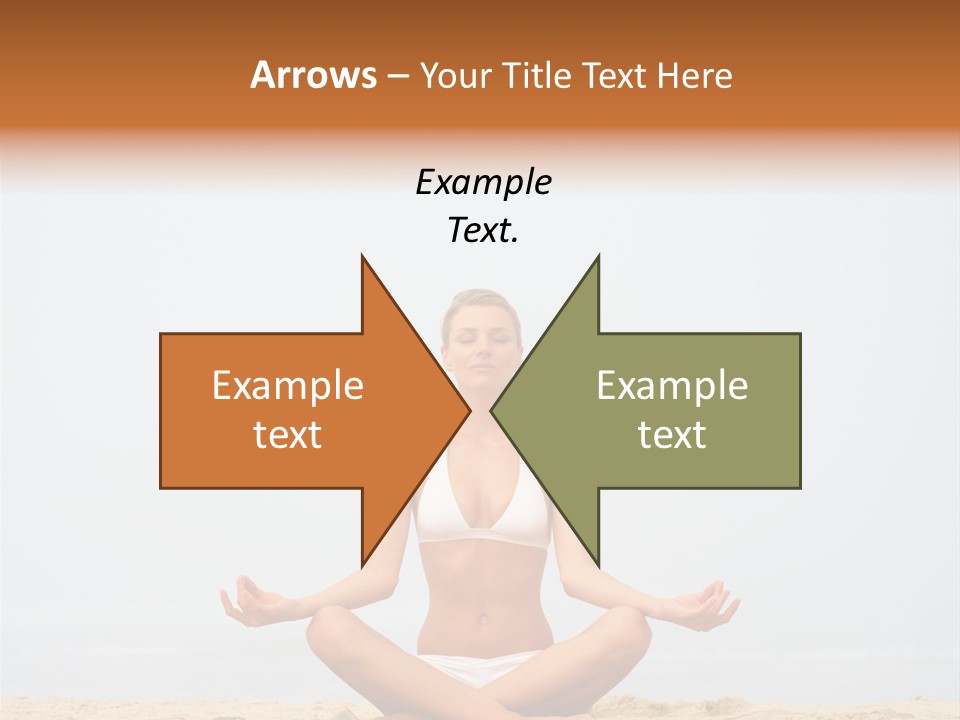 Relaxing Cute People PowerPoint Template