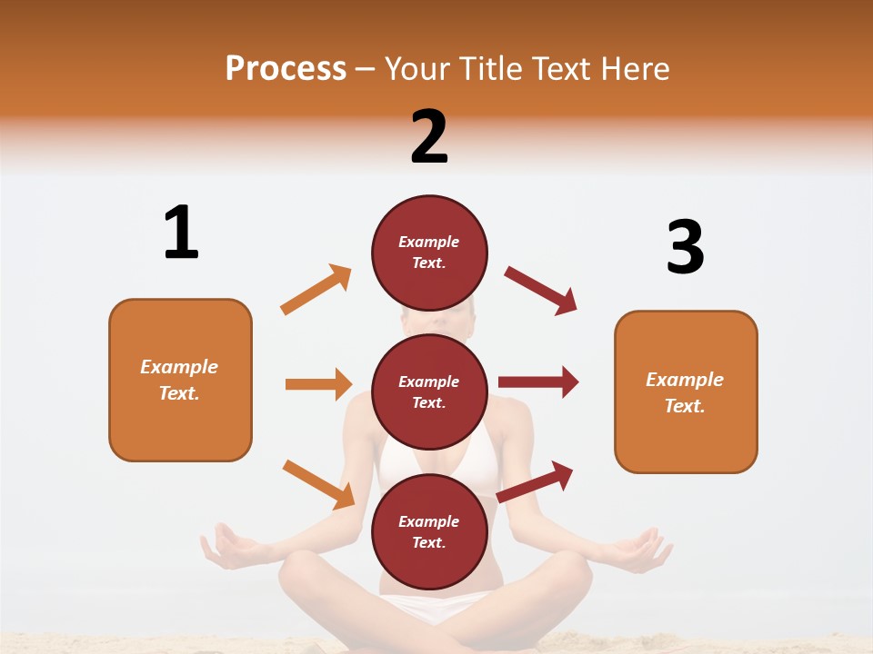 Relaxing Cute People PowerPoint Template