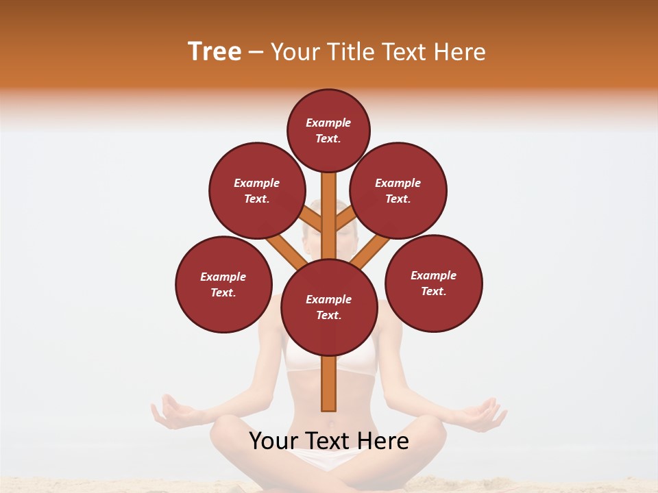 Relaxing Cute People PowerPoint Template