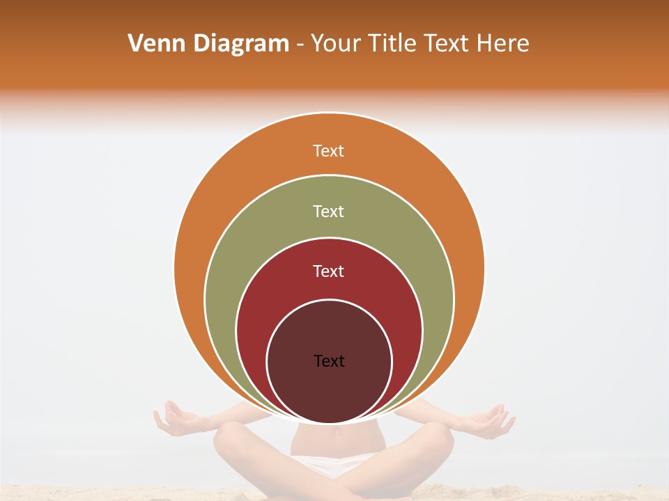 Relaxing Cute People PowerPoint Template