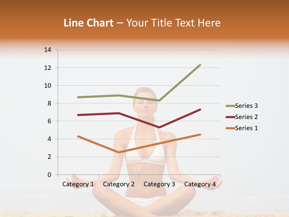 Relaxing Cute People PowerPoint Template