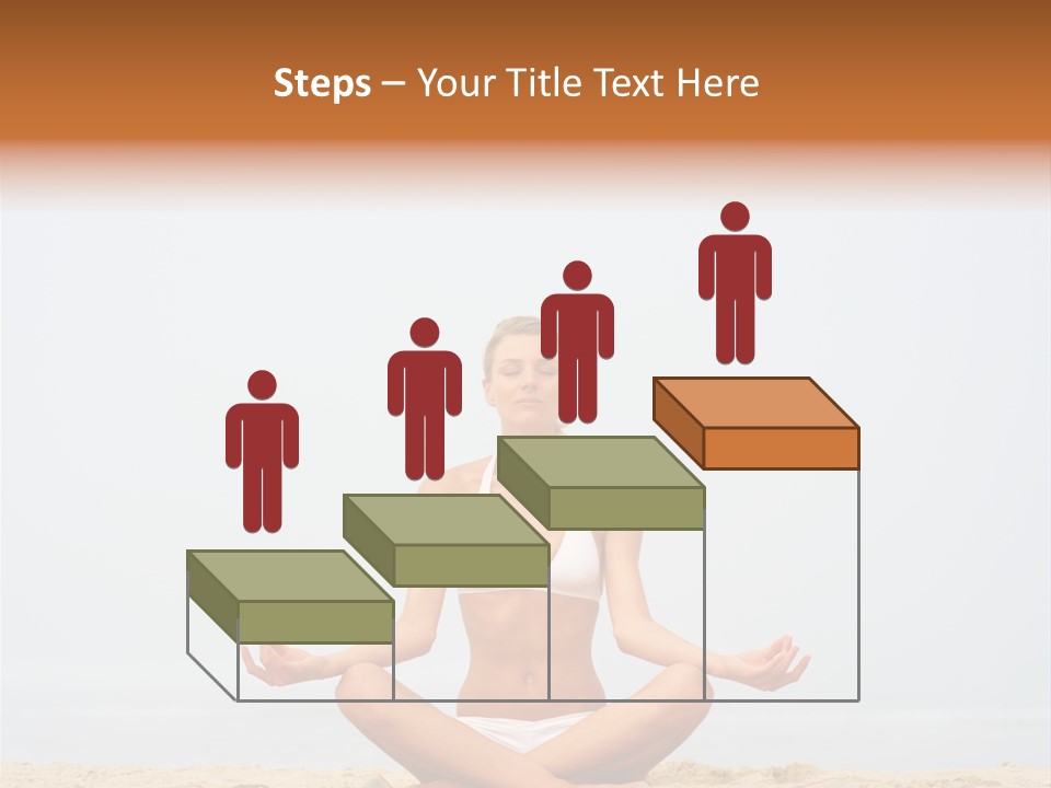 Relaxing Cute People PowerPoint Template