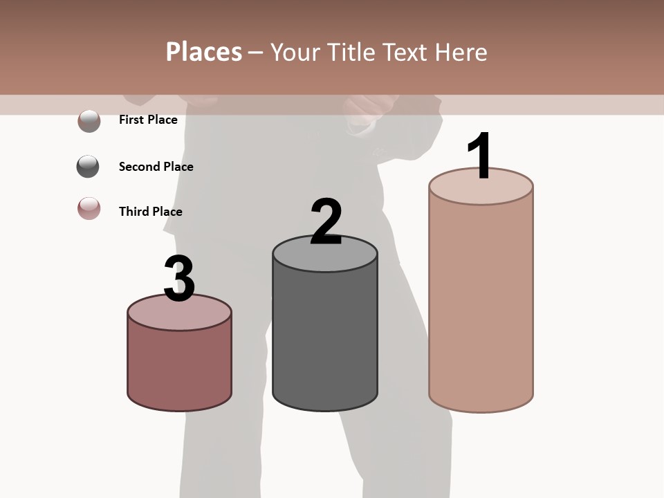 Tie Young Coat PowerPoint Template