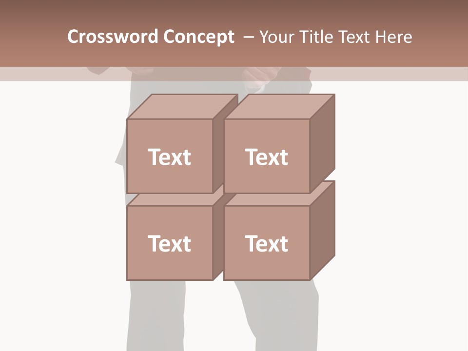 Tie Young Coat PowerPoint Template