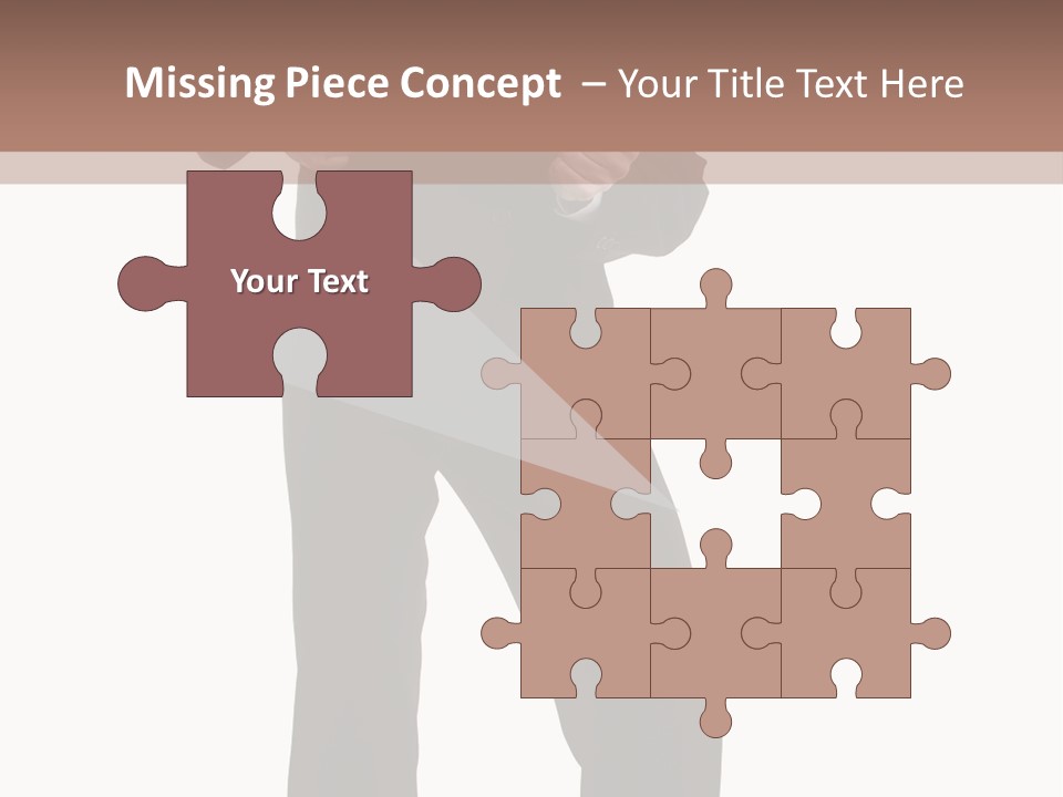 Tie Young Coat PowerPoint Template