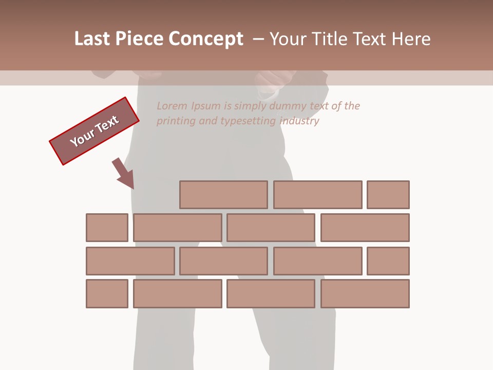 Tie Young Coat PowerPoint Template