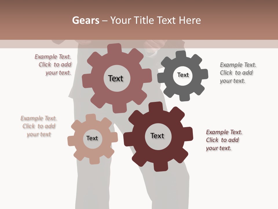 Tie Young Coat PowerPoint Template