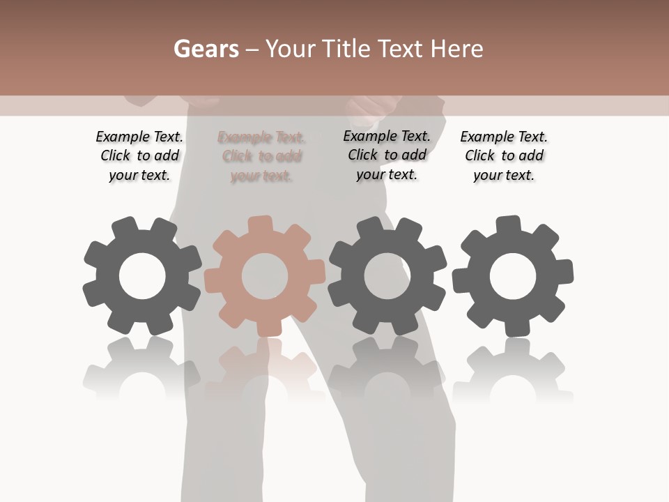 Tie Young Coat PowerPoint Template