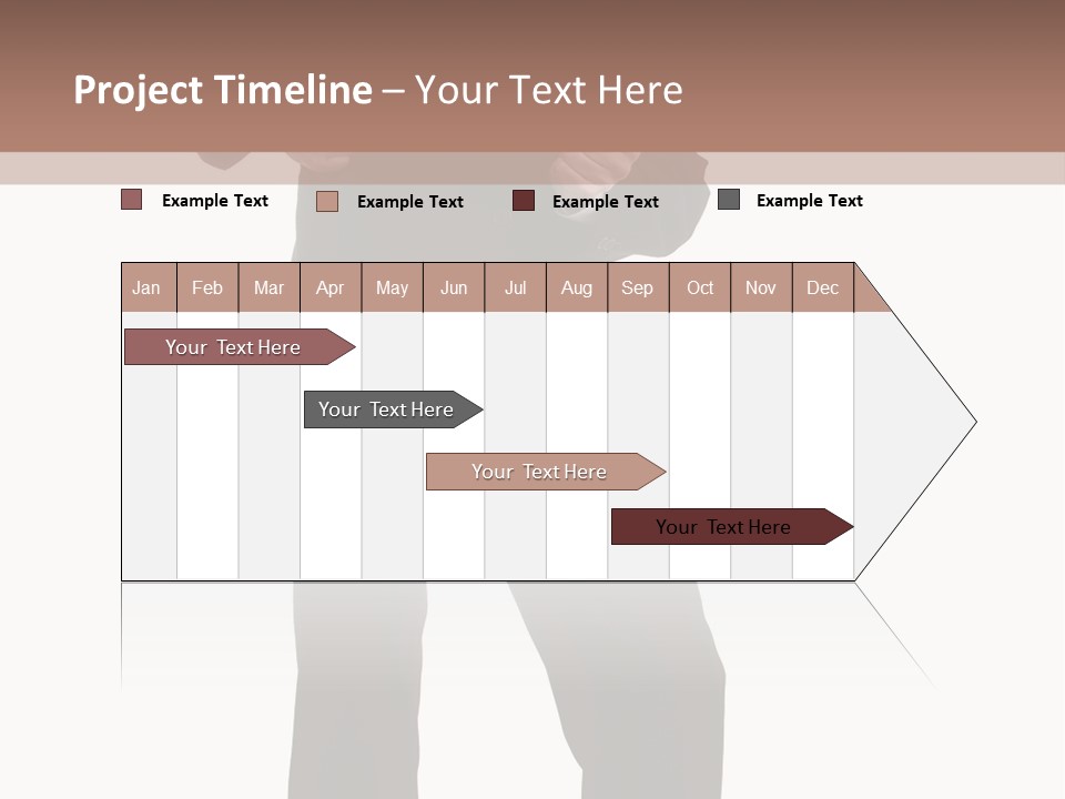 Tie Young Coat PowerPoint Template