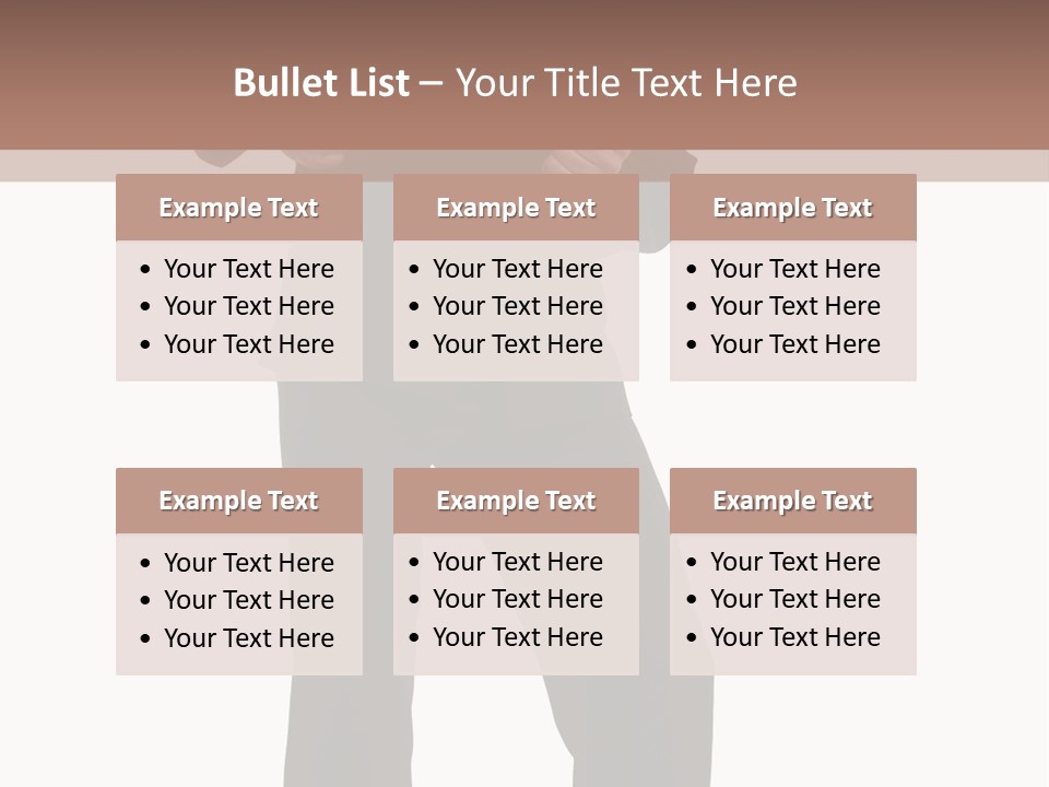 Tie Young Coat PowerPoint Template