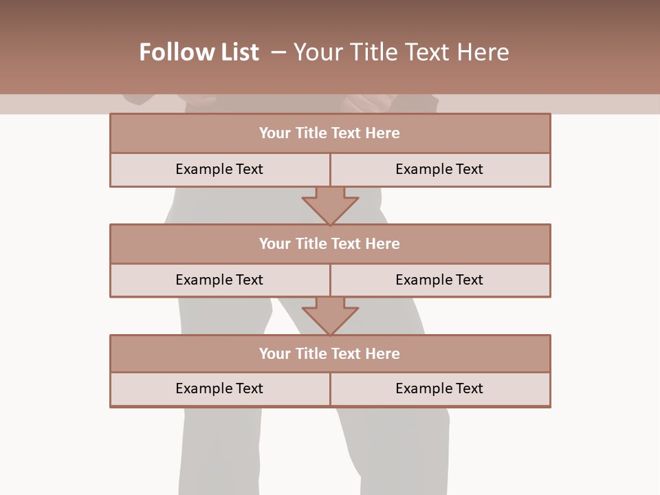 Tie Young Coat PowerPoint Template