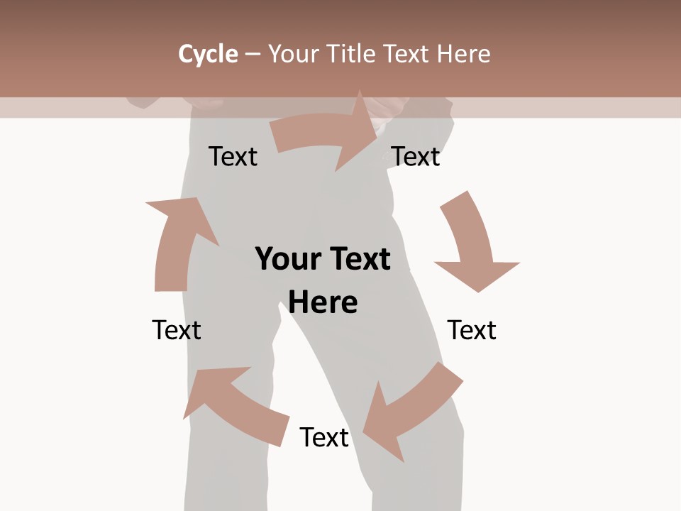 Tie Young Coat PowerPoint Template