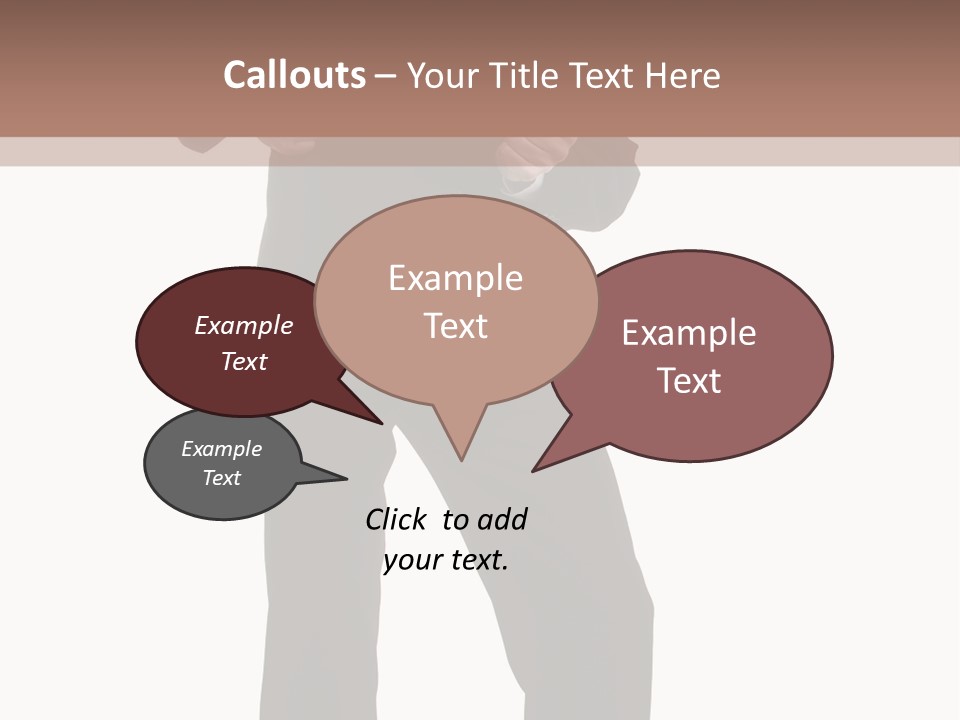 Tie Young Coat PowerPoint Template