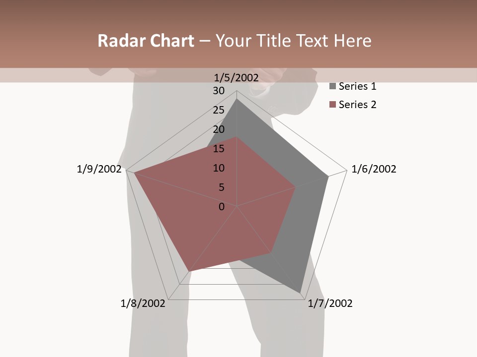 Tie Young Coat PowerPoint Template