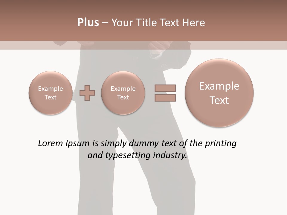 Tie Young Coat PowerPoint Template