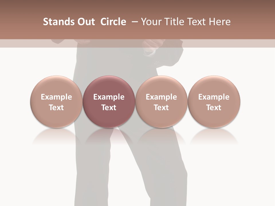 Tie Young Coat PowerPoint Template