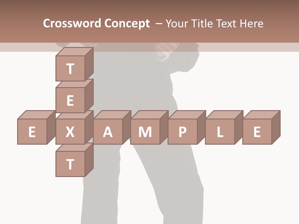 Tie Young Coat PowerPoint Template