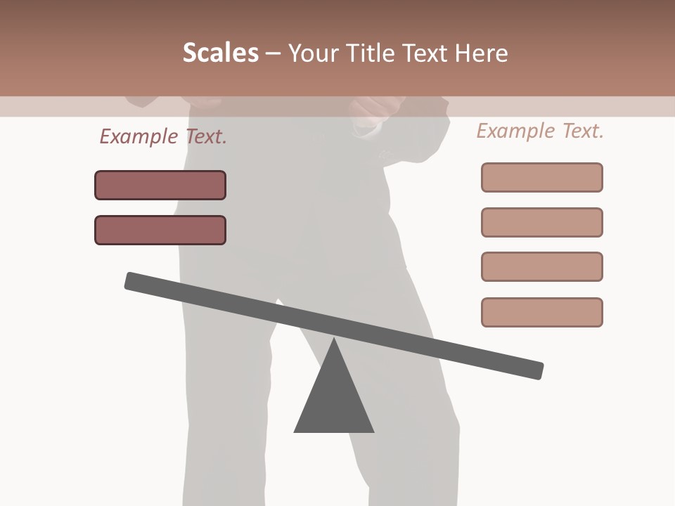 Tie Young Coat PowerPoint Template