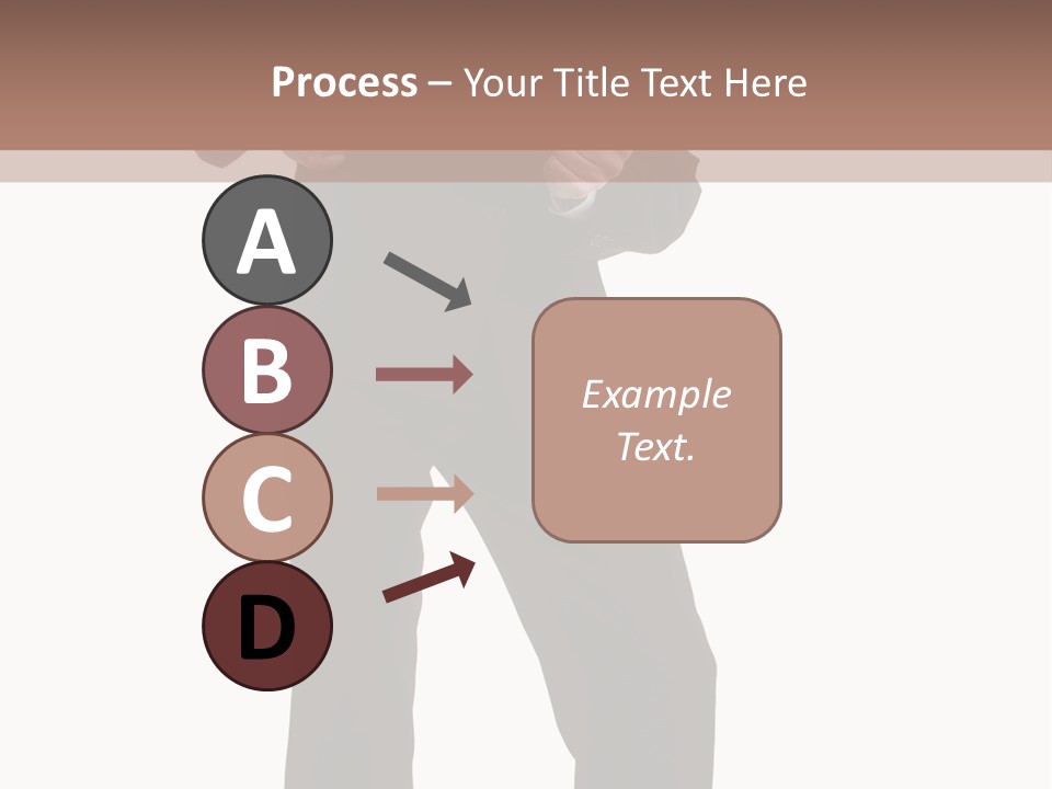 Tie Young Coat PowerPoint Template