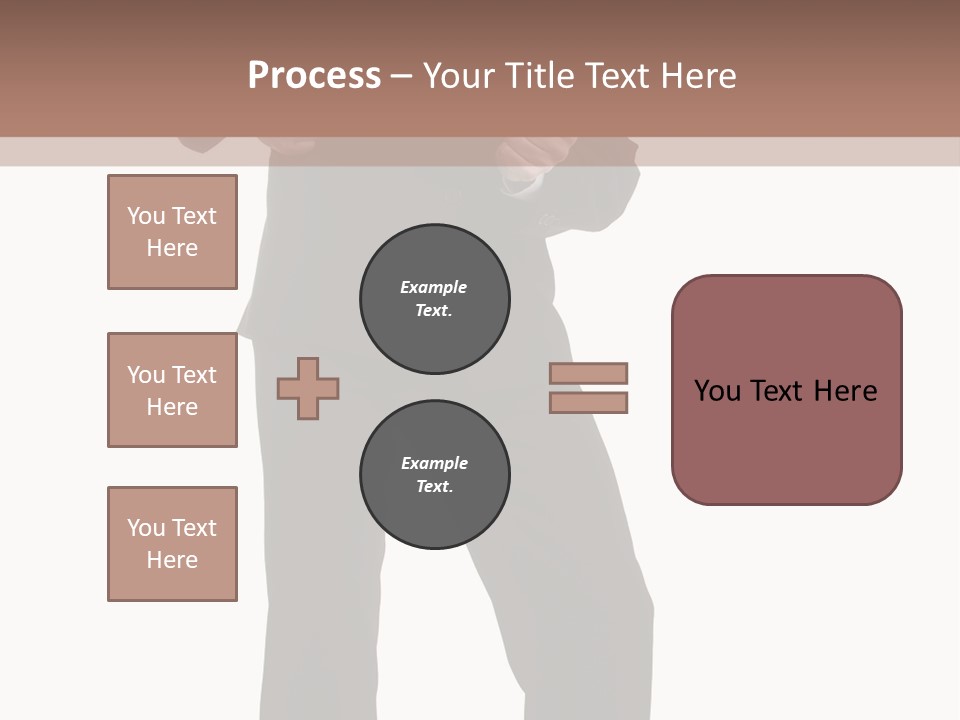 Tie Young Coat PowerPoint Template