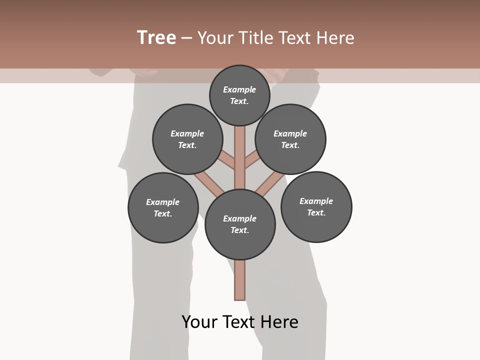 Tie Young Coat PowerPoint Template