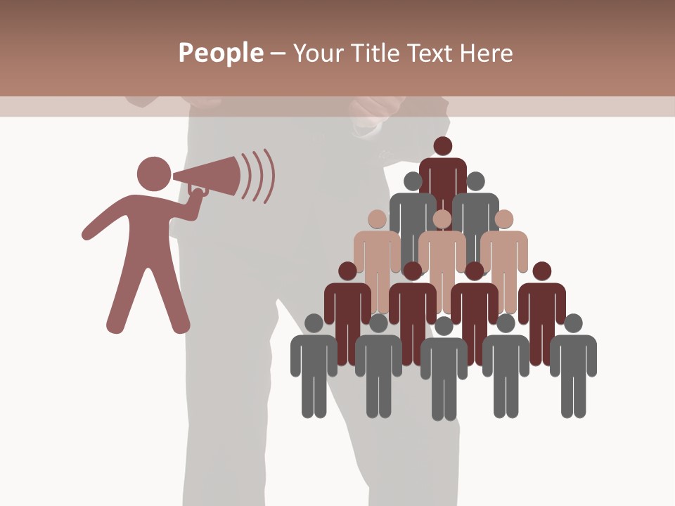 Tie Young Coat PowerPoint Template