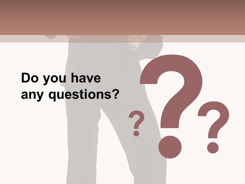 Tie Young Coat PowerPoint Template