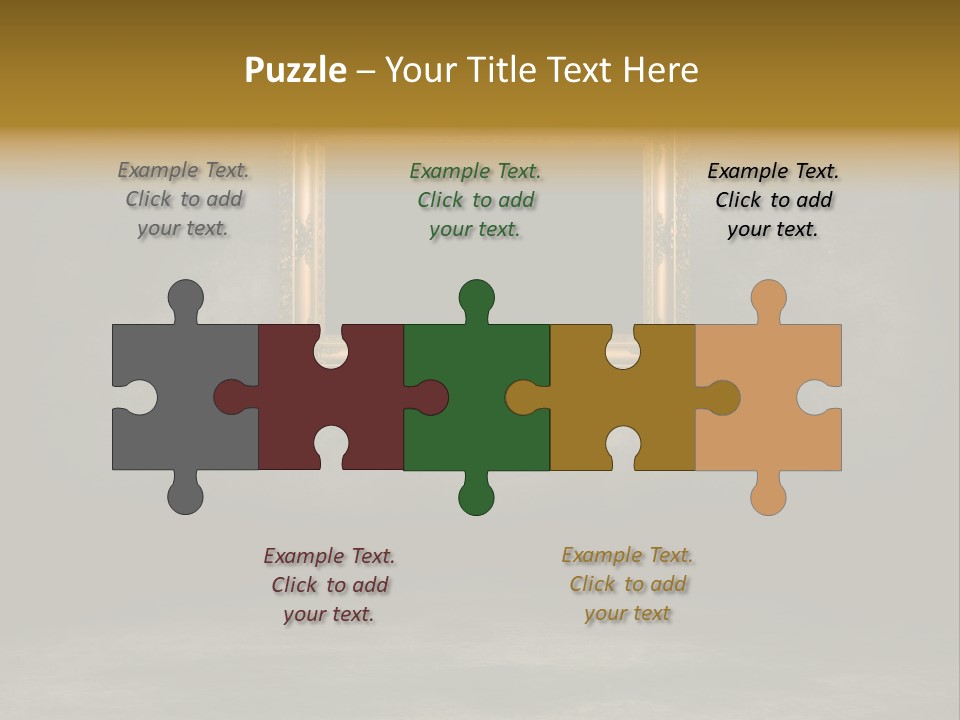 Texture Area Design PowerPoint Template