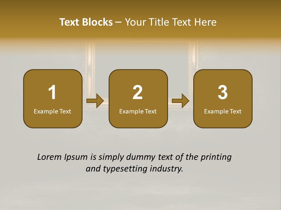 Texture Area Design PowerPoint Template