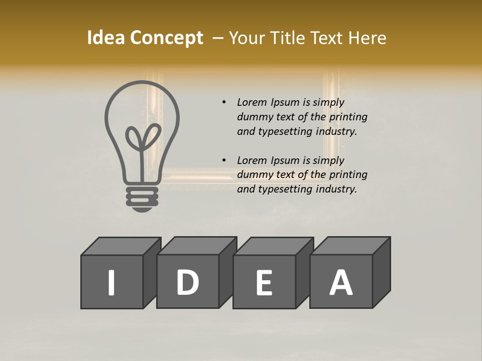 Texture Area Design PowerPoint Template