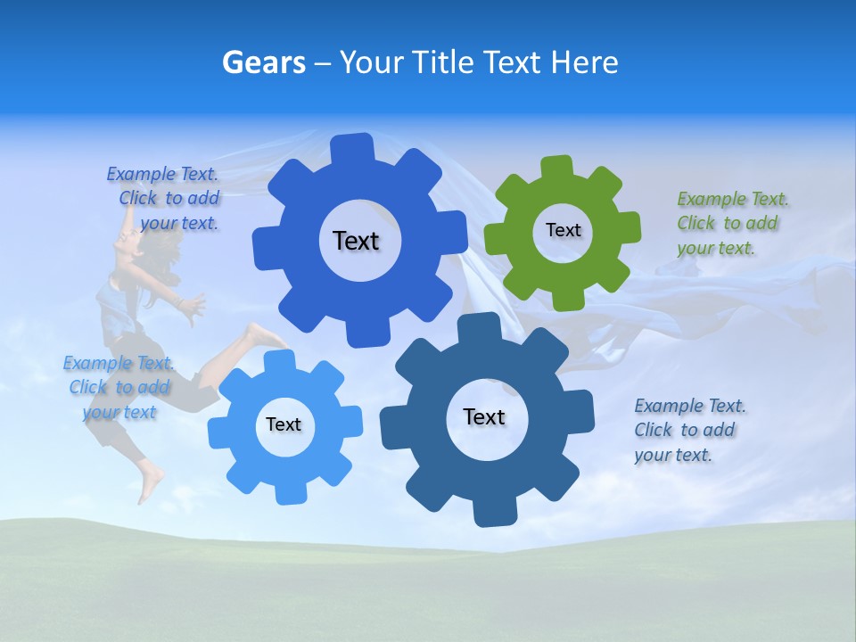 Flexibility Slim Freshness PowerPoint Template