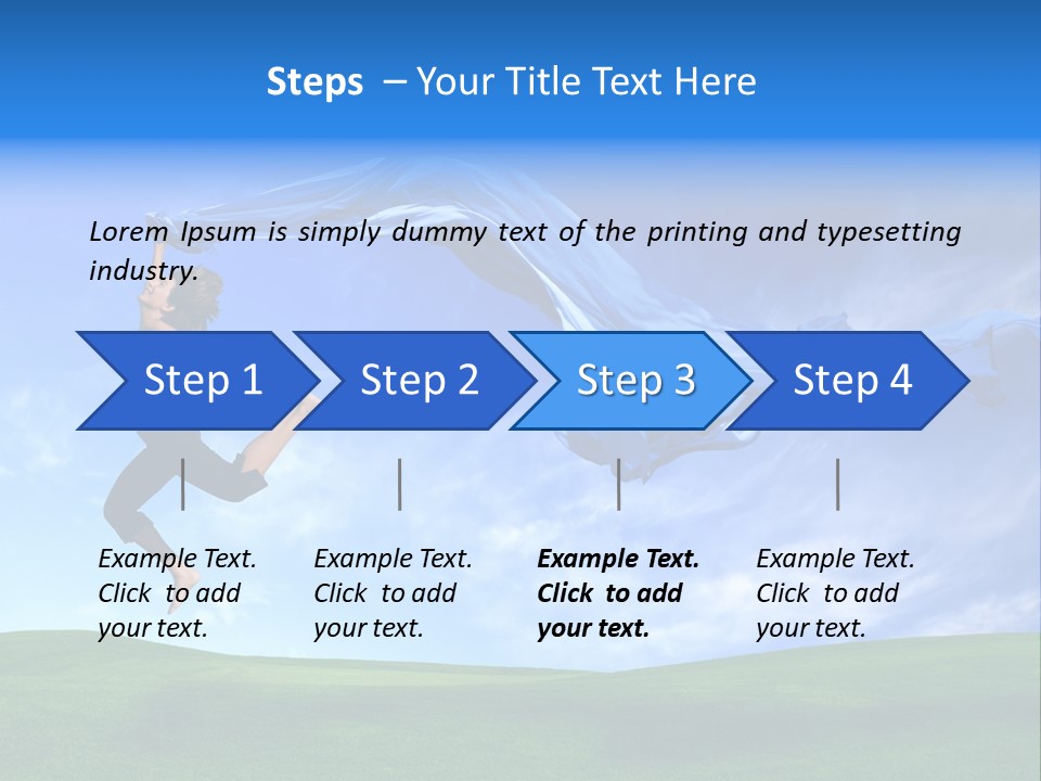 Flexibility Slim Freshness PowerPoint Template