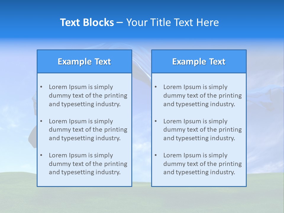 Flexibility Slim Freshness PowerPoint Template