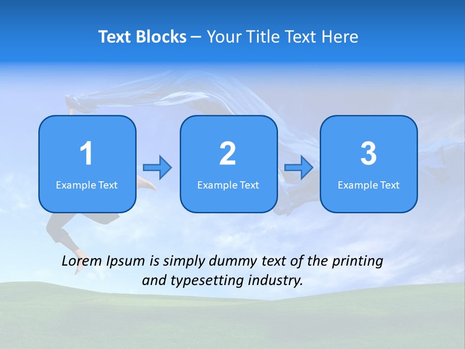 Flexibility Slim Freshness PowerPoint Template