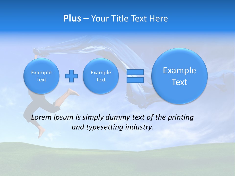 Flexibility Slim Freshness PowerPoint Template