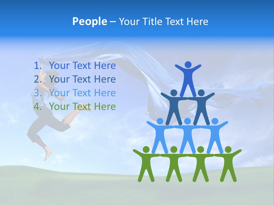 Flexibility Slim Freshness PowerPoint Template