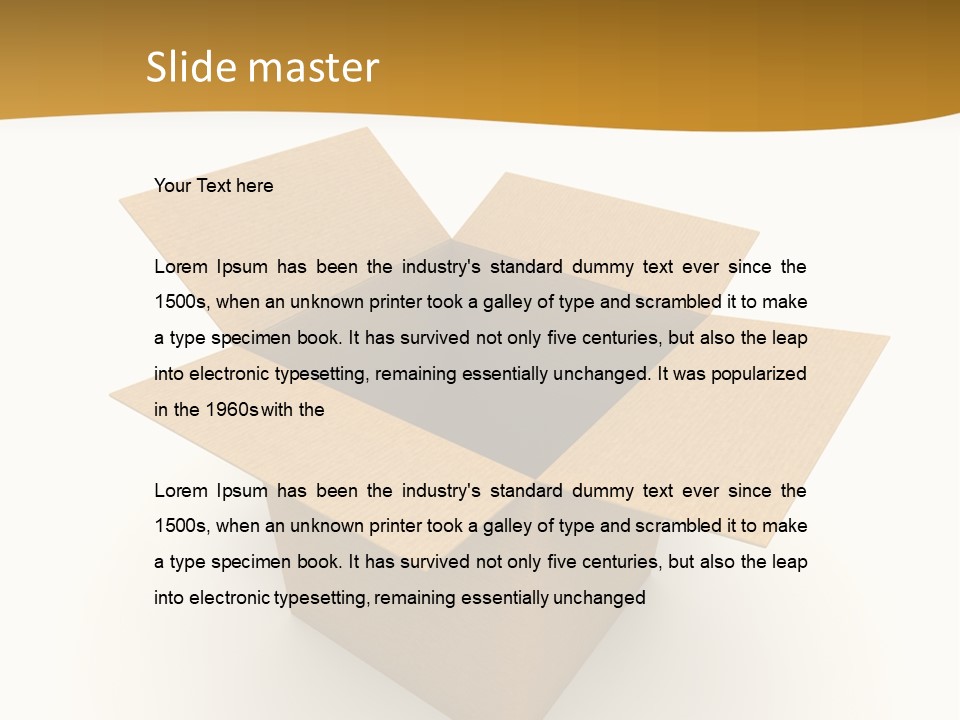 Package Departure Farming PowerPoint Template