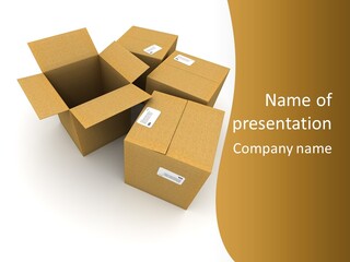 Work Packing Territory PowerPoint Template