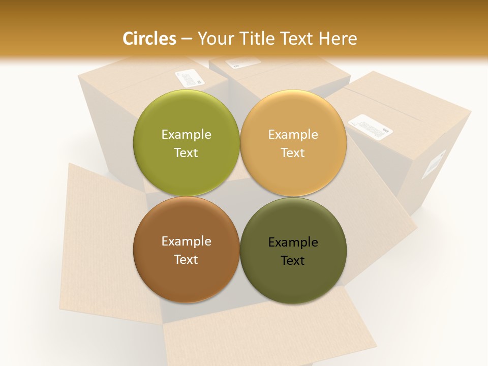 Pack Mail Network PowerPoint Template